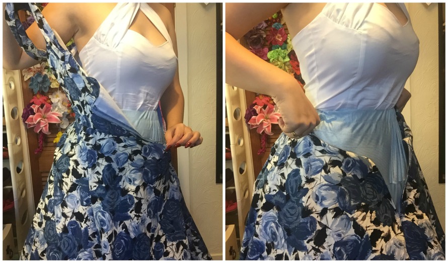 Wearing a Dress as a Skirt