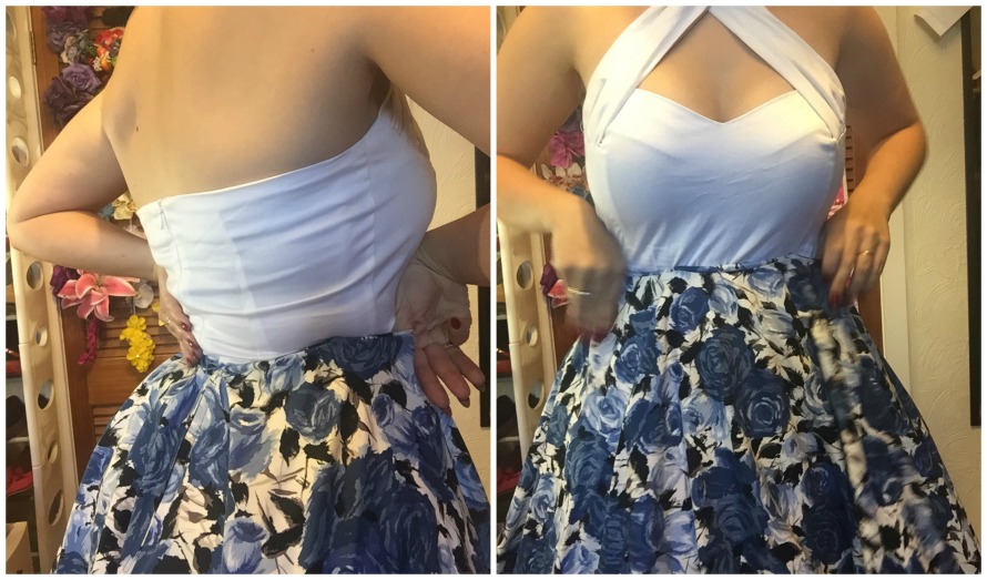 Wearing a Dress as a Skirt